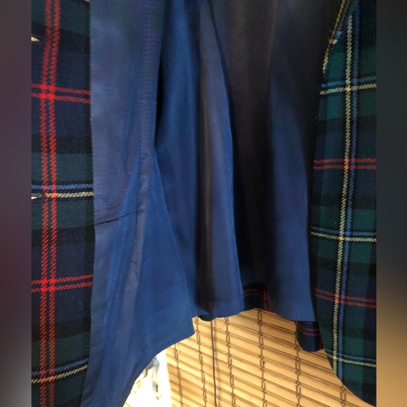 Vintage Pendleton plaid wool blazer - Picture 3 of 5